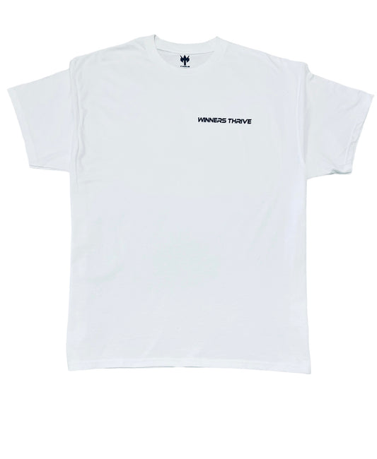 BLACK WINNERS THRIVE TEE